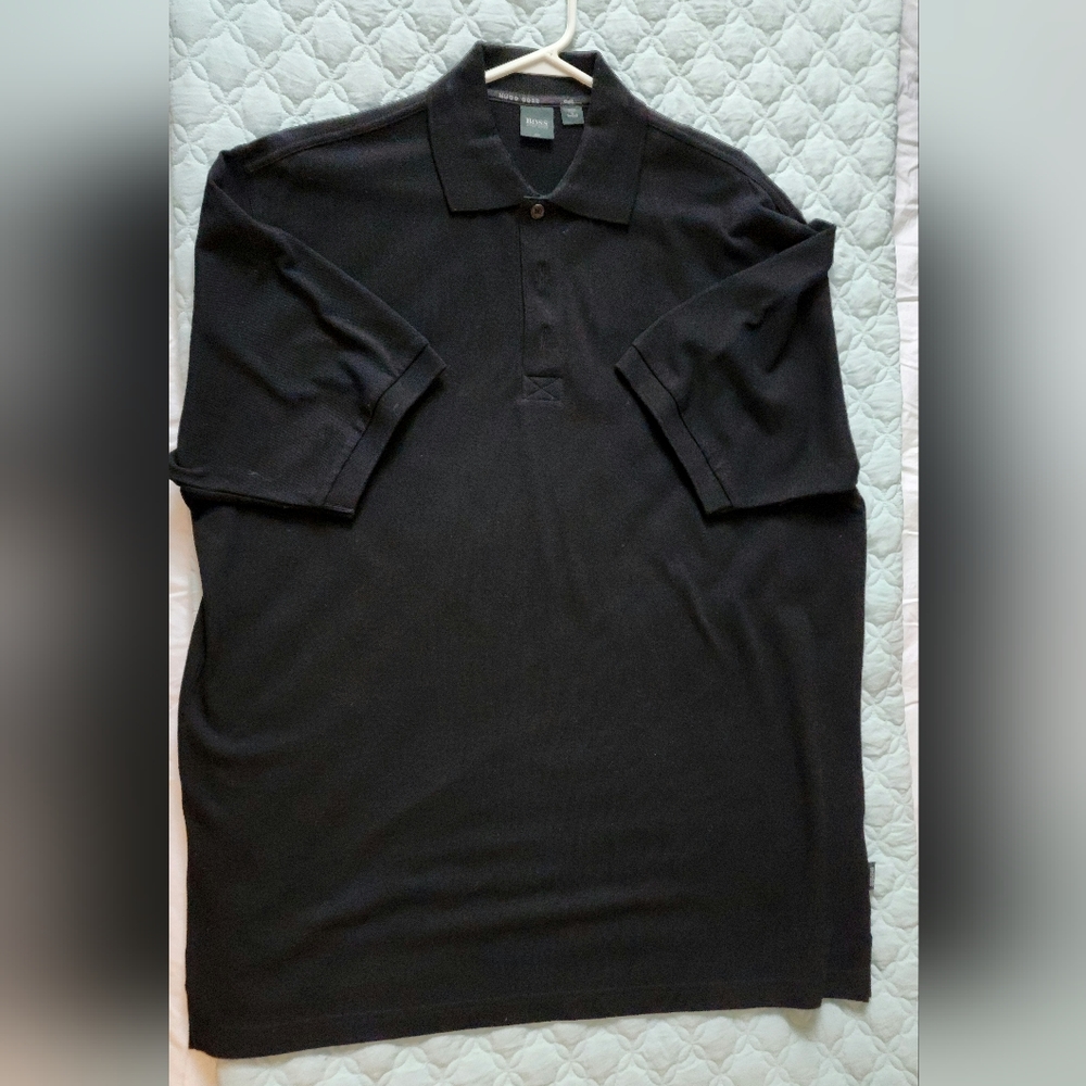 Hugo Boss Golf, Black, XL